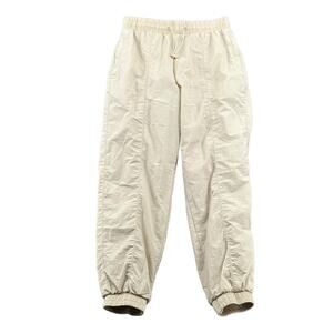 Wilo the Label Pants Womens Small Clay Parachute Joggers Crop Utility Gorpcore